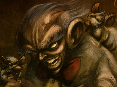 Rat Boy boy character design comic creepy dark fantasy horror illustration monster painting rat scary sketch sketchbook