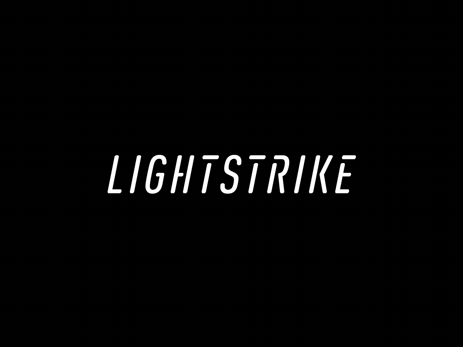 Adidas Lightstrike - logo animation