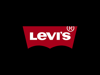 Levi's - Logo Animations branding fashion kinetic type levis logo logo animation motion