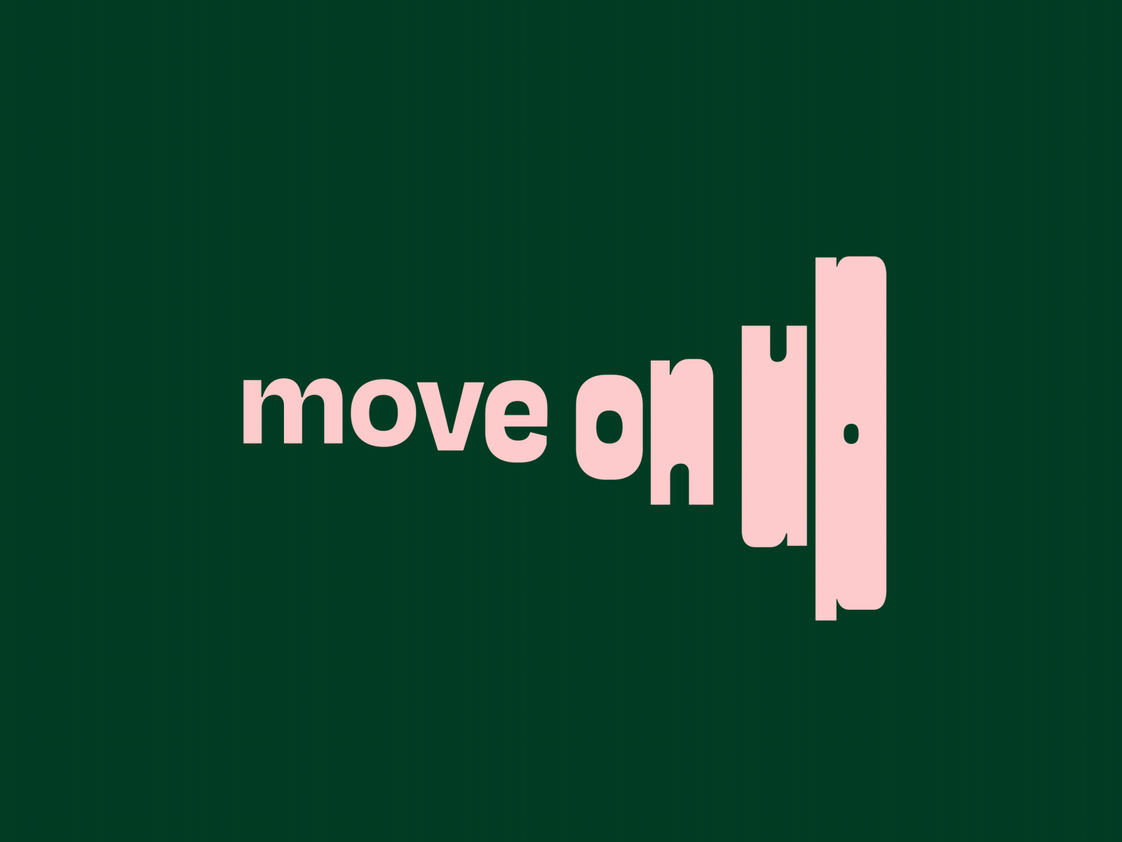 Move On Up animated gif kinetic kinetic type motion move on up type typography