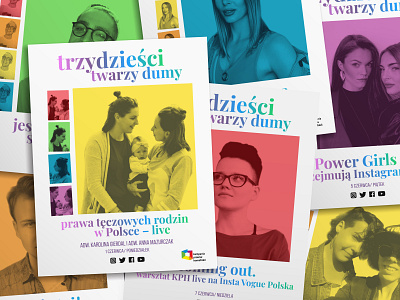 30 Twarzy Dumy / 30 Faces of Pride campaign lgbt lgbtqia pride socialmedia