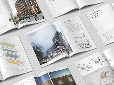 Footprint Design Portfolio architectural practice architecture branding design graphic design portfolio print