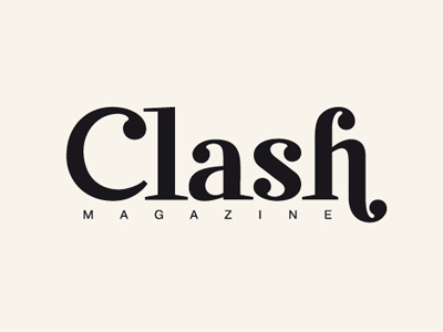 Clash Magazine logotype logo typography