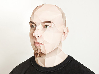 Anders, Marathon band illustration polygonal portrait