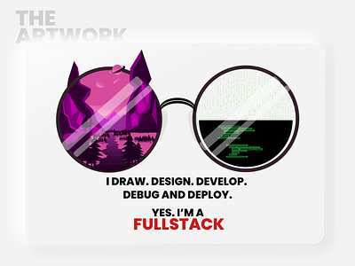 Fullstack - Vector artwork