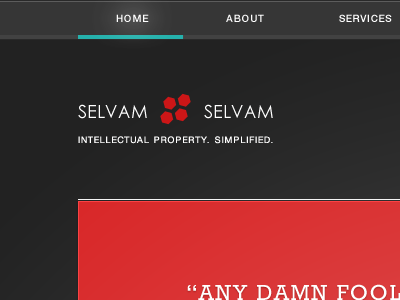 Law Firm Homepage black clean grey homepage law red white