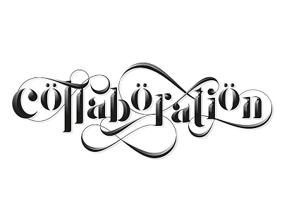 Collaboration collaboration design exhibition lettering monochrome poster type typographic typography