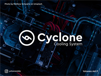 Cyclone Logo app brand identity branding design identity design logo minimal modern logo simple logo typography vector wordmark