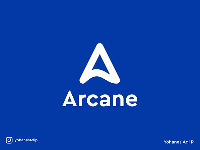 Arcane Logo brand design brand identity branding branding design design flat logo logo design minimal simple logo vector