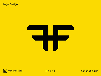 HFF Logo brand brand design brand identity branding branding and identity branding concept branding design design logo logo design logodesign logos minimal monogram monogram logo simple logo