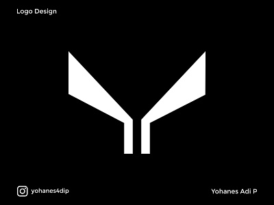 Letter Y Monogram Logo brand identity branding design flat logo logo design logodesign minimal simple logo ui
