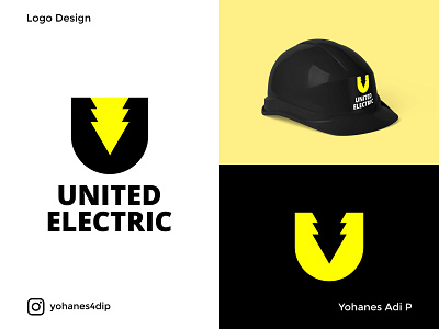 United Electric Logo & Branding brand design brand identity branding branding design design logo logo design logodesign minimal simple logo