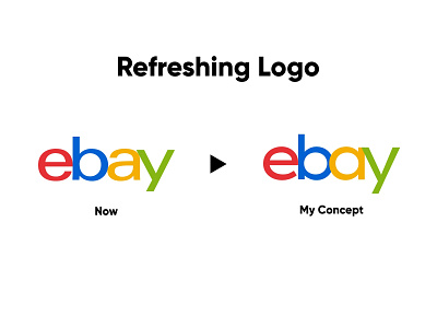 ebay logo concept app branding design flat icon illustration logo minimal vector website