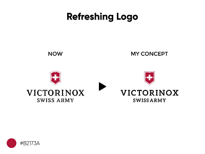 Refreshing Logo Victorinox