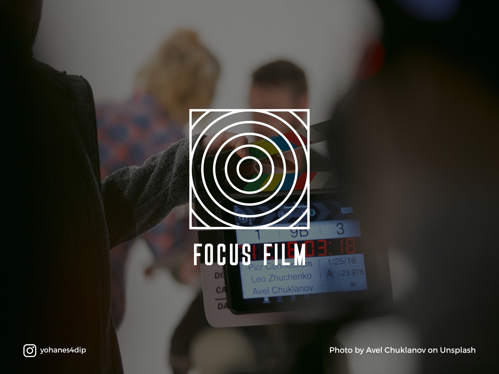 Focus Film Logo By Yohanes Adi Prayogo On Dribbble