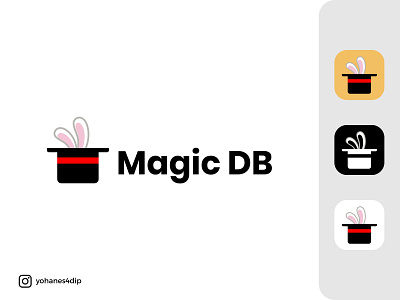 Magic DB Logo app branding design icon logo logo design logodesign minimal simple logo vector