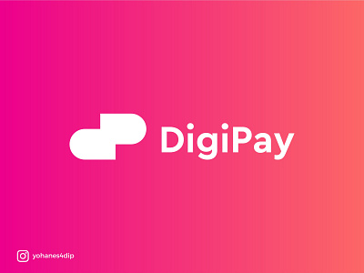 DigiPay Logo brand identity branding branding design design flat logo logo design minimal simple logo typography vector