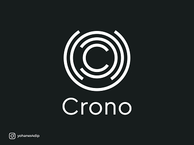 Crono Logo app branding design logo logo design logodesign monogram monogram logo simple logo ui vector