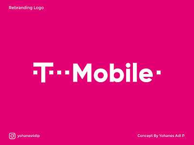 T-Mobile Refreshing Logo brand brand identity branding concept design logo logo design minimal modern redesign concept simple logo typography vector