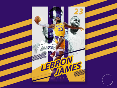 LeBron James sport poster sport lebron design