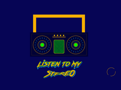 Stereo by YOU illustration radio