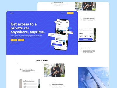 Aufera | Landing Page landing page ui web