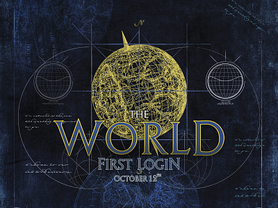 THE WORLD: FIRST LOGIN event poster