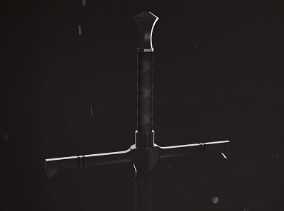 Sword blade maya medieval metal sword weapon