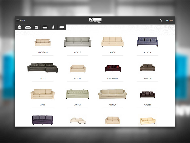 Catalog UI Design by Lee Gargano on Dribbble