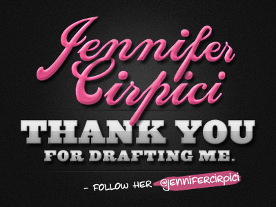 Thank You Jennifer Cirpici digital art drafted dribble graphic design jennifer cirpici thank you