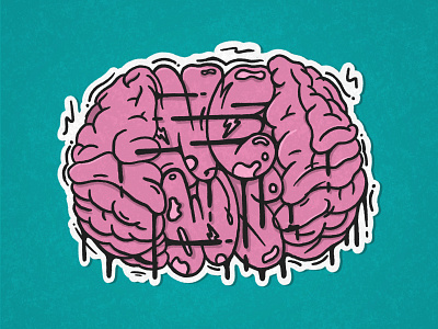 Brain News - Sticker