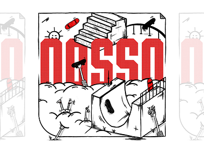 #NossoRemixed Artwork design graffiti graffiti digital illustration lettering skateboard