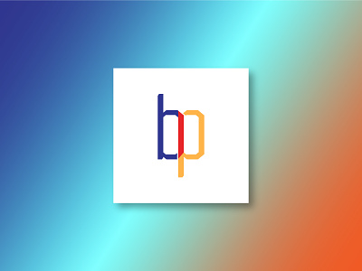 Modern 'BP' Letter Logo Design