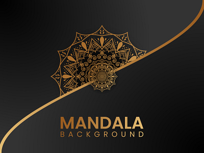 Luxury ornamental mandala background design