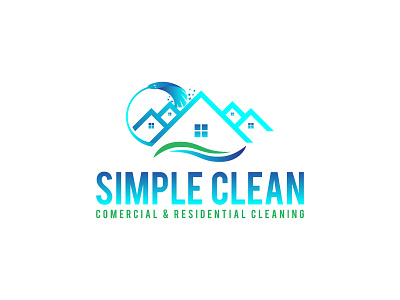 Home Clean Logo Design cleaning home cleaning home detailing logo maker wash