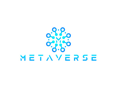 "Metaverse" Logo Design logo logo maker meta metaverse modern logo tech tech logo technology