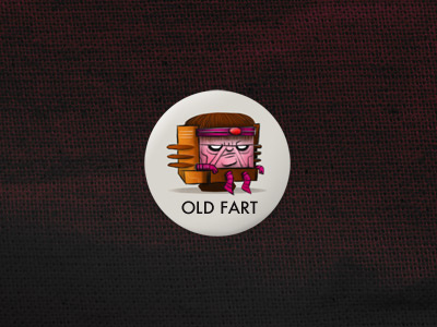 Old Fart modok pin tweedlebop wondercon