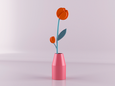 flower 3d design digital illustration illustration