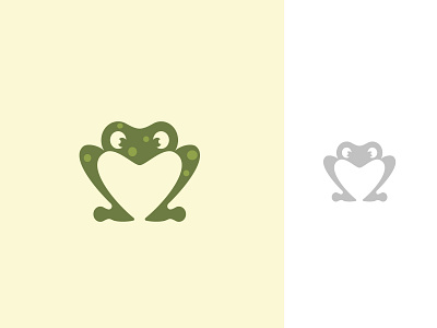 Frog Love frog heart love