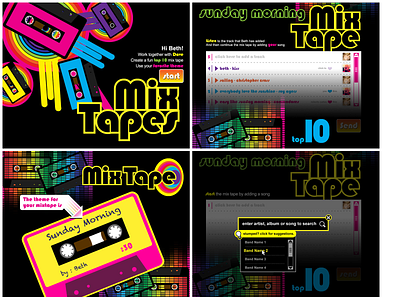 MixTapes Game asynchronous dating game online