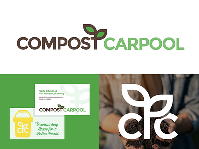 Compost Carpool branding