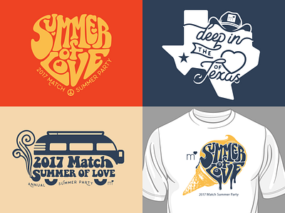 Match Summer Party t-shirt designs branding t shirt design