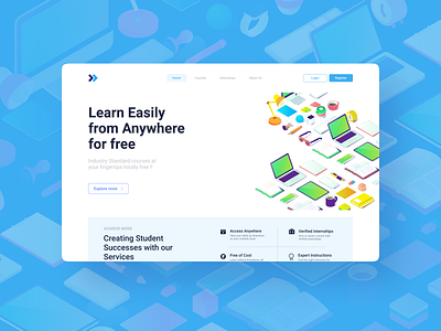 Topcore Landing Page