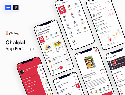 Case Study: Chaldal.com App Redesign 2020 design 2020 trend app redesign branding design chaldal copywriting coronavirus cuberto ecommerce ecommerce shop fireart grocery mobile ui modern design online shop order tracking payment method product design ux analysis ux research