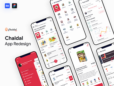 Case Study: Chaldal.com App Redesign 2020 design 2020 trend app redesign branding design chaldal copywriting coronavirus cuberto ecommerce ecommerce shop fireart grocery mobile ui modern design online shop order tracking payment method product design ux analysis ux research