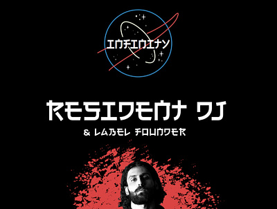 DJ Album Poster branding graphic design