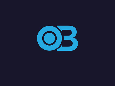 OB letter logo