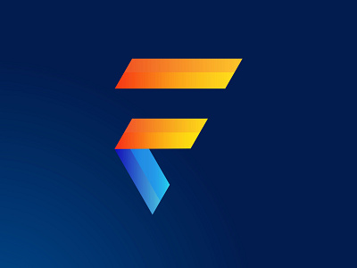 f letter logo templete