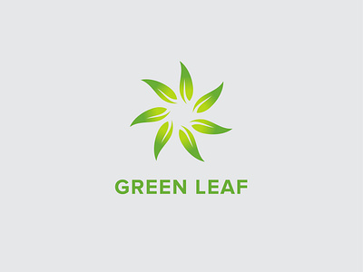 green leaf logo