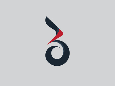 creative b letter logo template